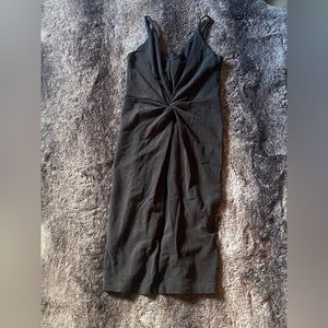 H&M faux knot dress